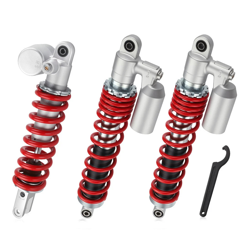 Front Rear Air Shocks & Adjustable Tool for Suzuki Quadsport Z400 (2003–2014)
