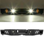 Rear Bumper Steel for Ram 2500 3500 (2010–2024) w/ LED Lights Bolt Kits