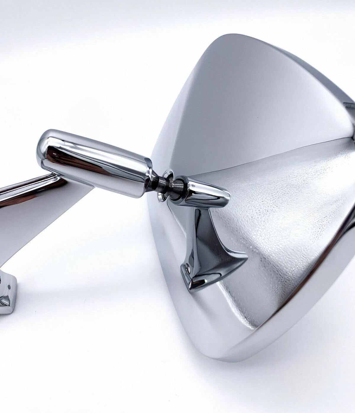 Outside Door Mirror Left with Ribbed Base for 1970–1972 Chevelle