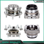 Set of 4 Wheel Bearing Hubs for Toyota Tacoma (2005–2020)
