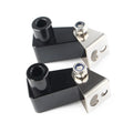 Fog Light Bracket for Motorcycle - Metal Alloy Black