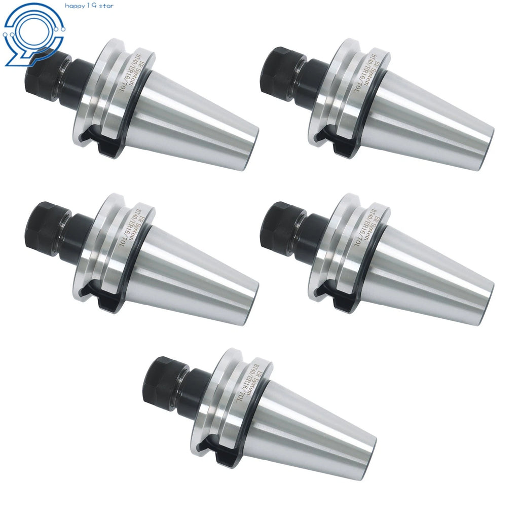 BT40 ER16 Collet Chuck 5 Pack for CNC Machines (20000 RPM)