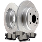 Rear Brake Rotors & Ceramic Pads for Acura TL (1999–2003)