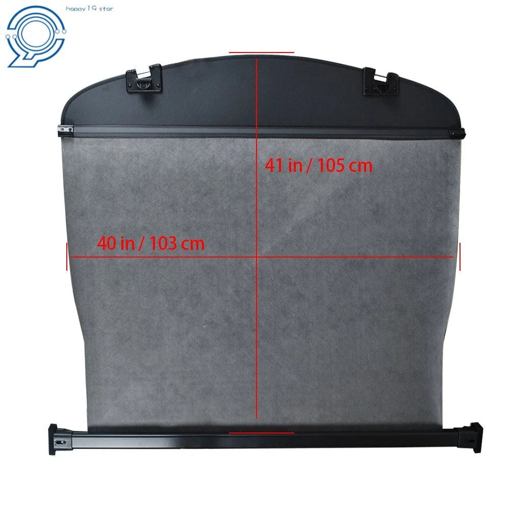 Retractable Black Trunk Cargo Cover for Mazda CX-5 (2013-2016)