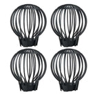 Set of 4 Plastic Gutter Guards for Drain Pipes