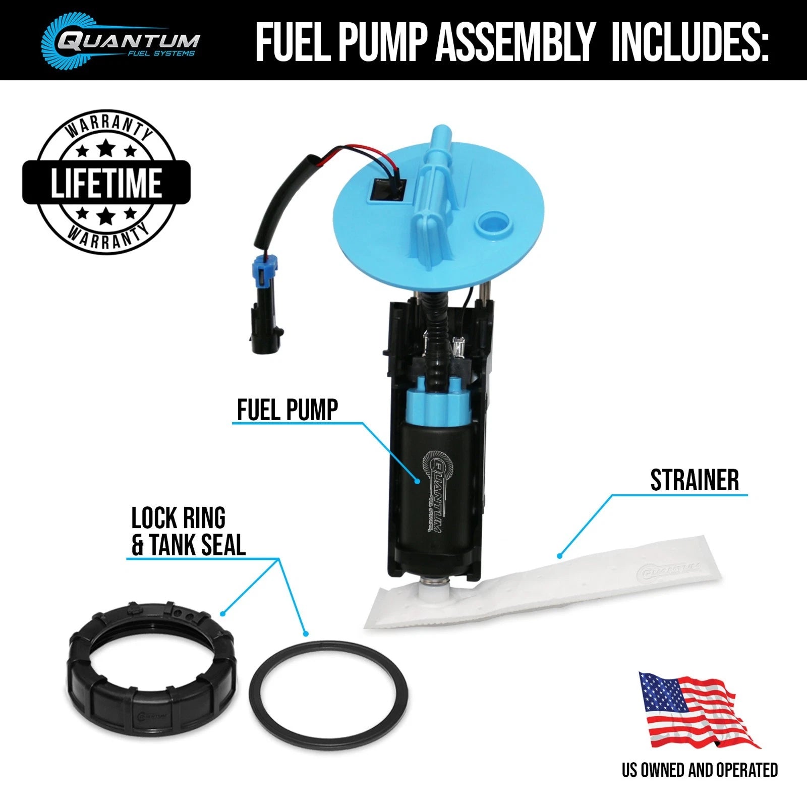 Fuel Pump Module Assembly 47-1021 2207141 for Polaris Ace/Rager 150 (2017–2019)
