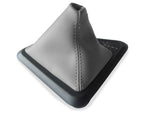 Leather Automatic Shift Boot Cover for BMW E81 E82 E87 (2004–2013) Gray