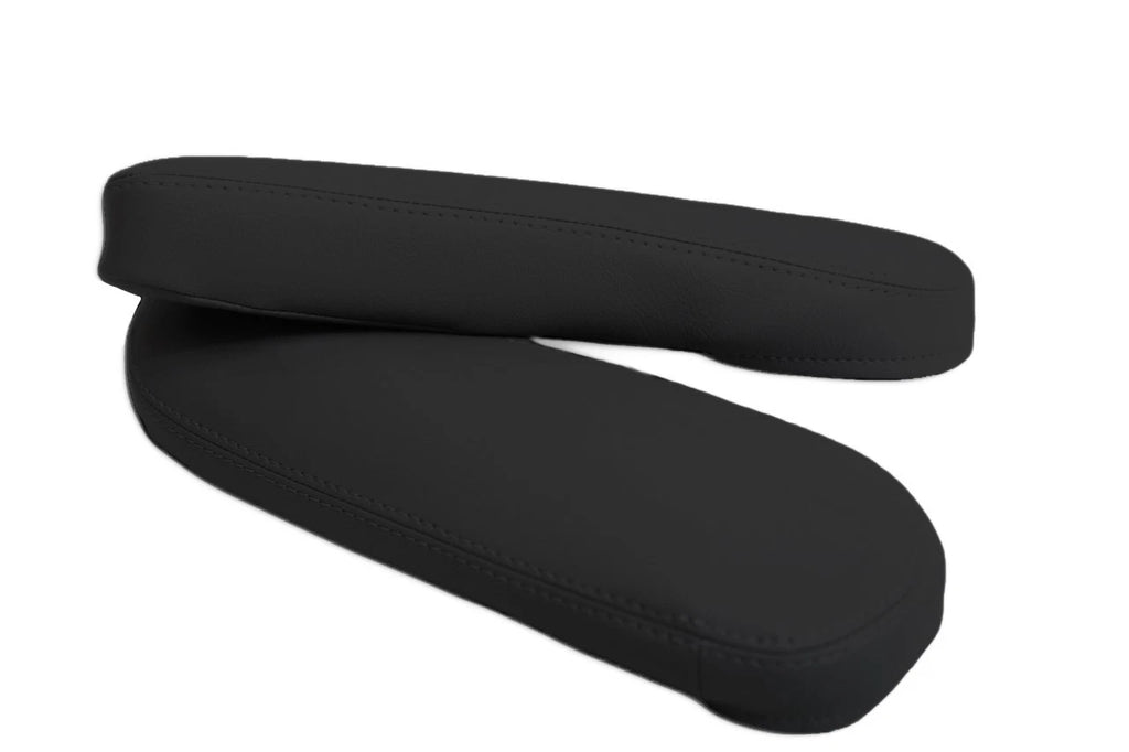Front Seat Armrest Cover for Toyota Sienna (2011–2017) Black Leather Synthetic