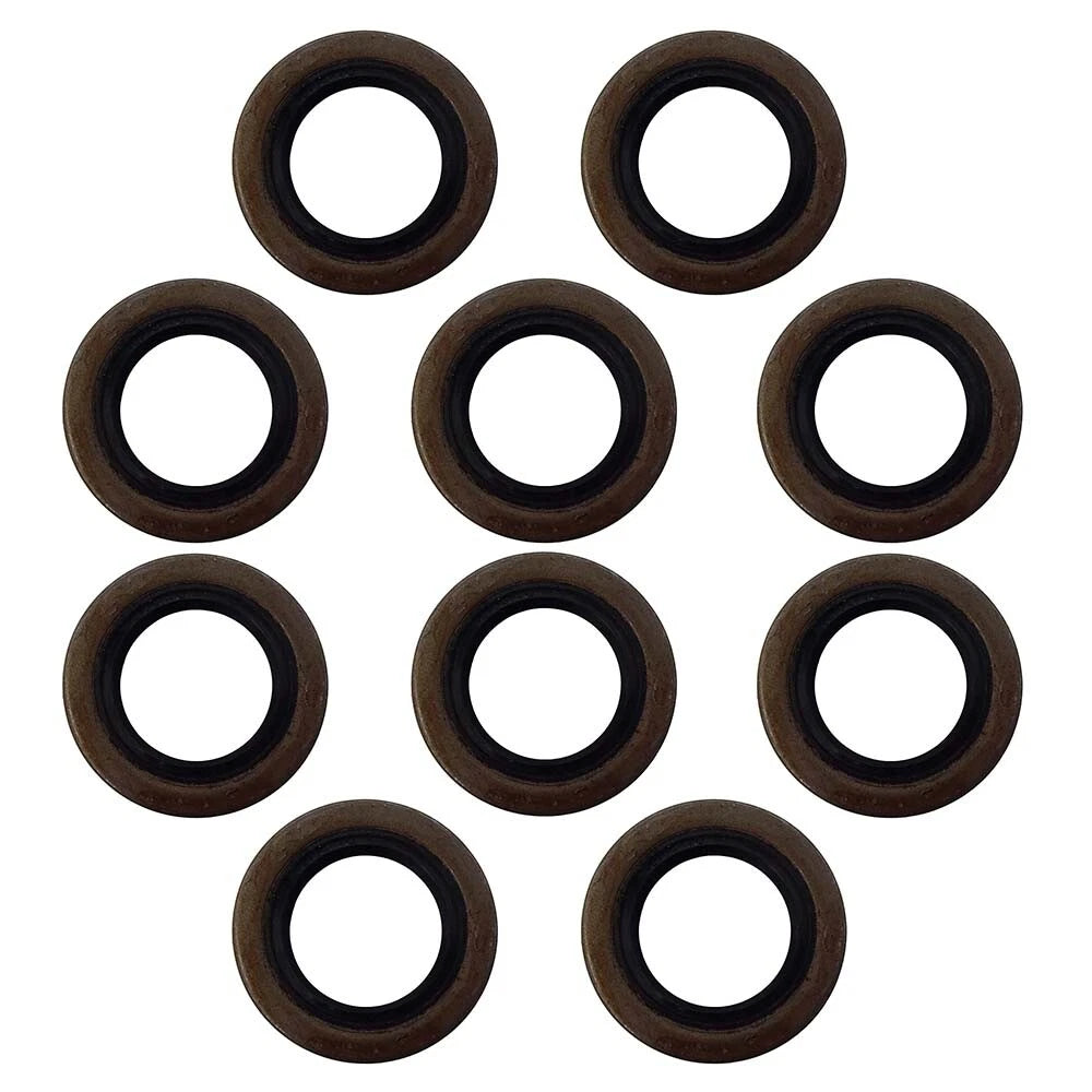 Set of 10 Trailer Grease Seals 12192TB 34823 Double Lip 1.249'' (2000# Axles)