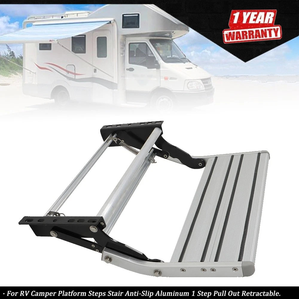 Anti-Slip Aluminum Platform Step for RV Camper