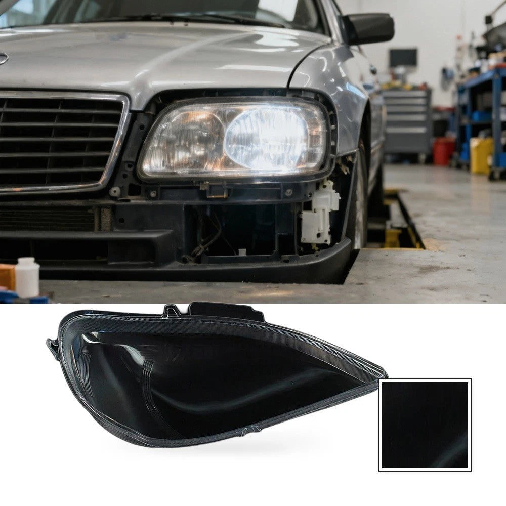 Headlight Lens Cover for Mercedes M-Class W163 (2002–2005) Left