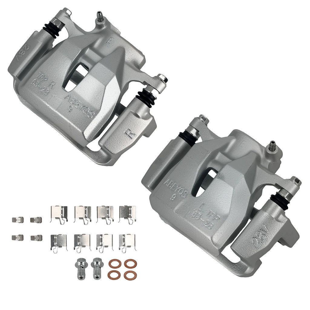 2x Front Brake Calipers for Toyota RAV4/Matrix/Vibe (2001–2012)