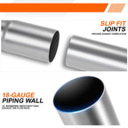 2.25" OD Mild Steel 45&180 Degree U-Bend Exhaust Pipe for Custom Applications