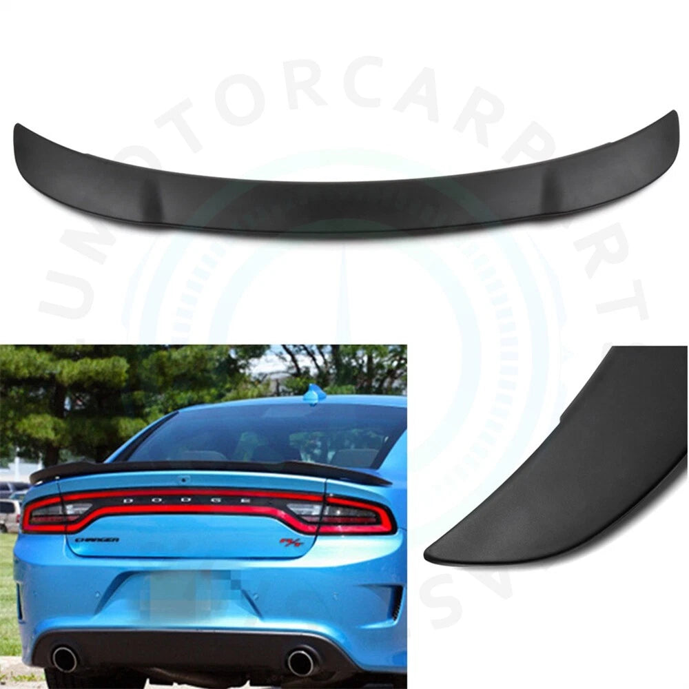 Rear Spoiler Wing for Dodge Charger (2011–2023) Matte Plastic