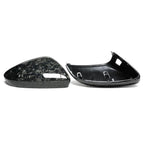 2X Carbon Fiber Mirror Cover Cap for Audi A5 (2025+) w/ Lane Assist