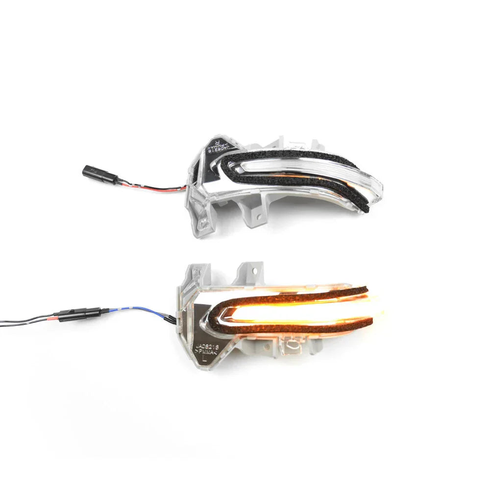 Clear LED Side Wing Mirror Turn Signal Lights for Toyota Land Cruiser J300