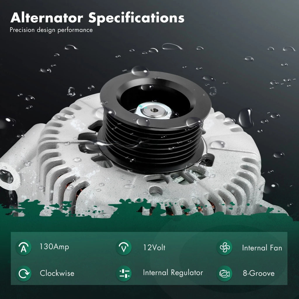 Alternator for Ford F-250/F-350/F-450/F-550 Super Duty (2008–2010) 8522