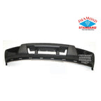 Front Lower Bumper Cover Replacement Gray Textured w Fog Light Holes for