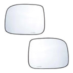Side Mirror Glass Lens Pair Fits Isuzu D-Max Holden Rodeo RA RC Pickup 2003-11