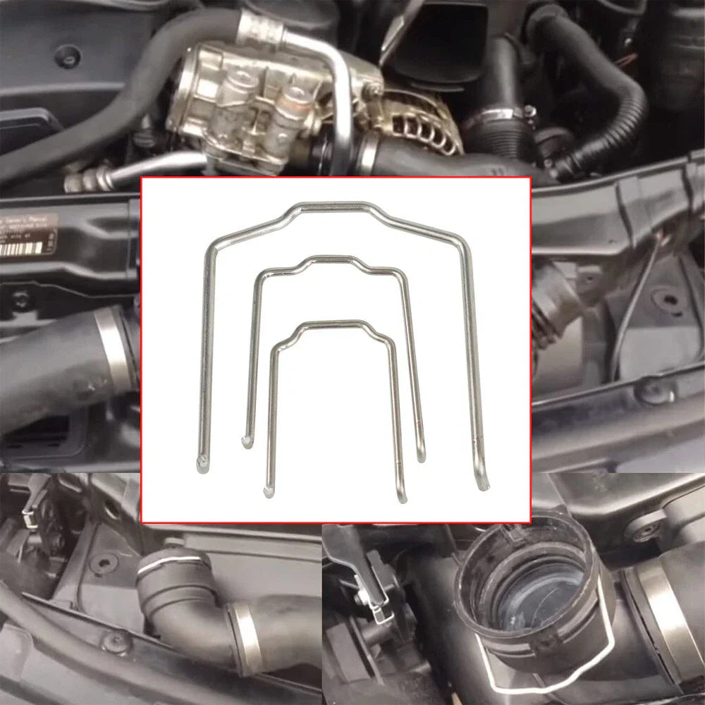 3 Pcs Radiator Hose Clips for BMW E39 E38 E60 E90 X5 E46 325i 328i M3 540i (1997-2013)