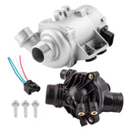 Electric Engine Water Pump & Thermostat for BMW X3 1 3 5 Series