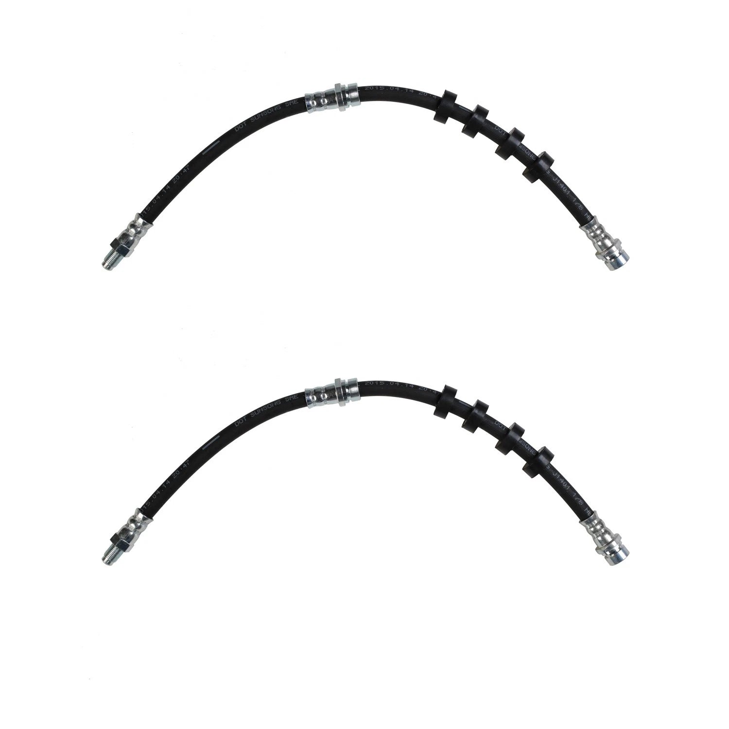 Set of 2 Front Brake Hydraulic Hoses for Ford Escape Mariner Tribute (2008–2012)