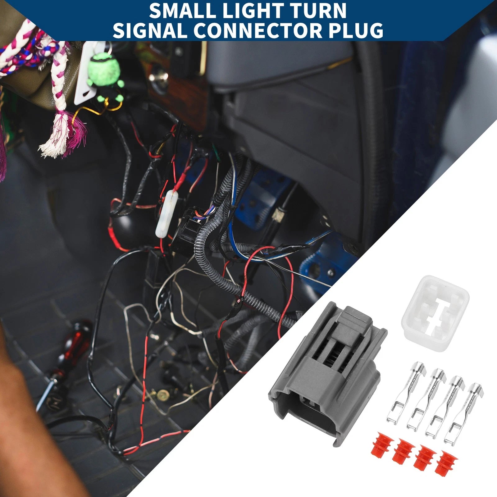 Turn Signal Connector Plug Female Wire Terminal for Honda Accord (1990–2002)