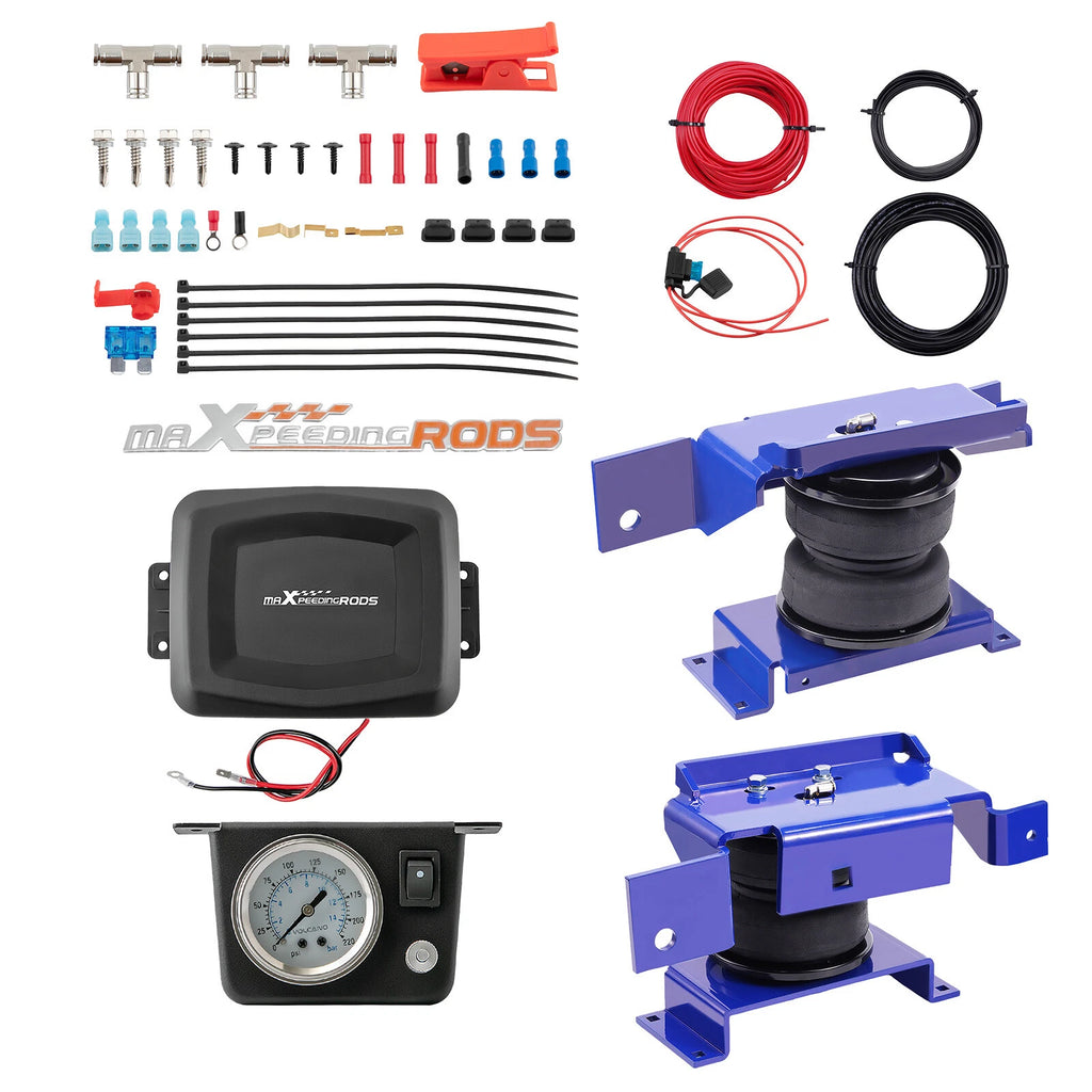 Air Spring Bag Tow Assist & Compressor Kit for Ford F-250 F-350 (1999–2004)