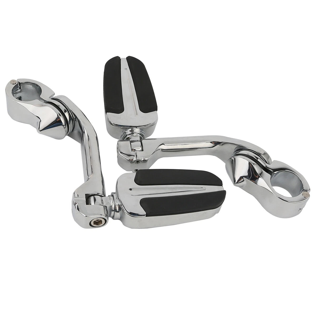 Adjustable Highway Bar Footpegs for Harley Touring Glide (2014–2023)