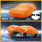 Waterproof Car Cover for Hyundai Sonata (210D-PU, Orange)