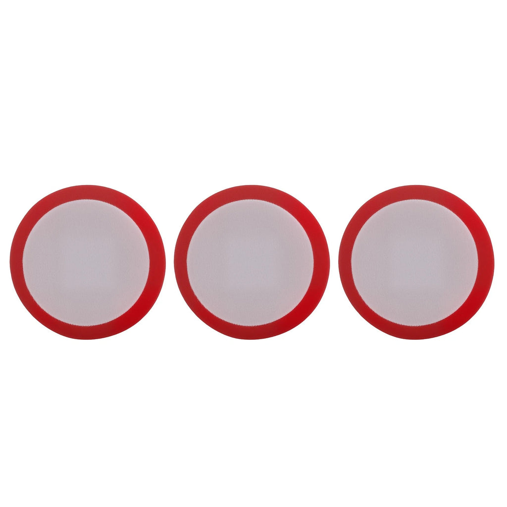 3X 3-Inch Coarse Foam Polishing Pads Hook Loop Buffing Waxing Set