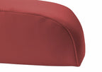 Leather Front Seat Armrest Protector Cover for Volvo VNL (2004–2018) Red