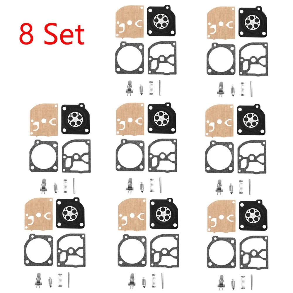 Set of 8 Carburetor Rebuild Gasket Kit for Stihl MS210 MS230 MS250 (2000–2023)
