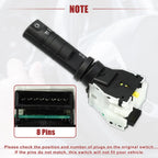 Turn Signal Switch for Nissan Frontier 2010–2016 (No. 25540CB60B)