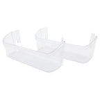 2Pcs Bottom Door Shelf Bin for Frigidaire (Fits Various Models)