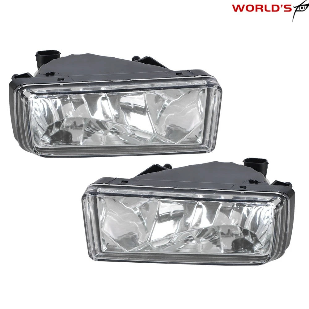 Set of 2 Front Bumper Fog Lights for Chevy Silverado 1500 2500 (2007–2013)