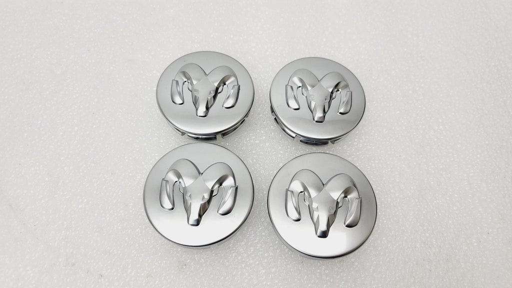 Set of 4 Center Wheel Hub Caps for Dodge Challenger (2008–2010) & Nitro (2007–2011)