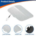 Rear Tow Hook Cover for Mercedes-Benz A-Class (2019-2023) Silver Tone