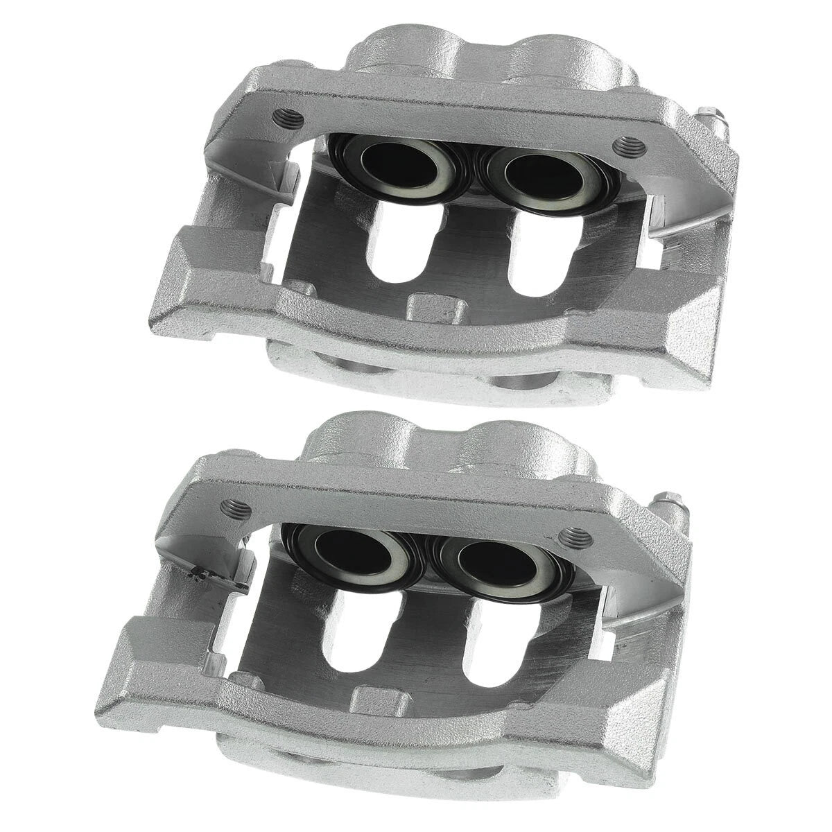 2X Rear Brake Caliper with Bracket for Ford F-350 Super Duty (2005–2012)
