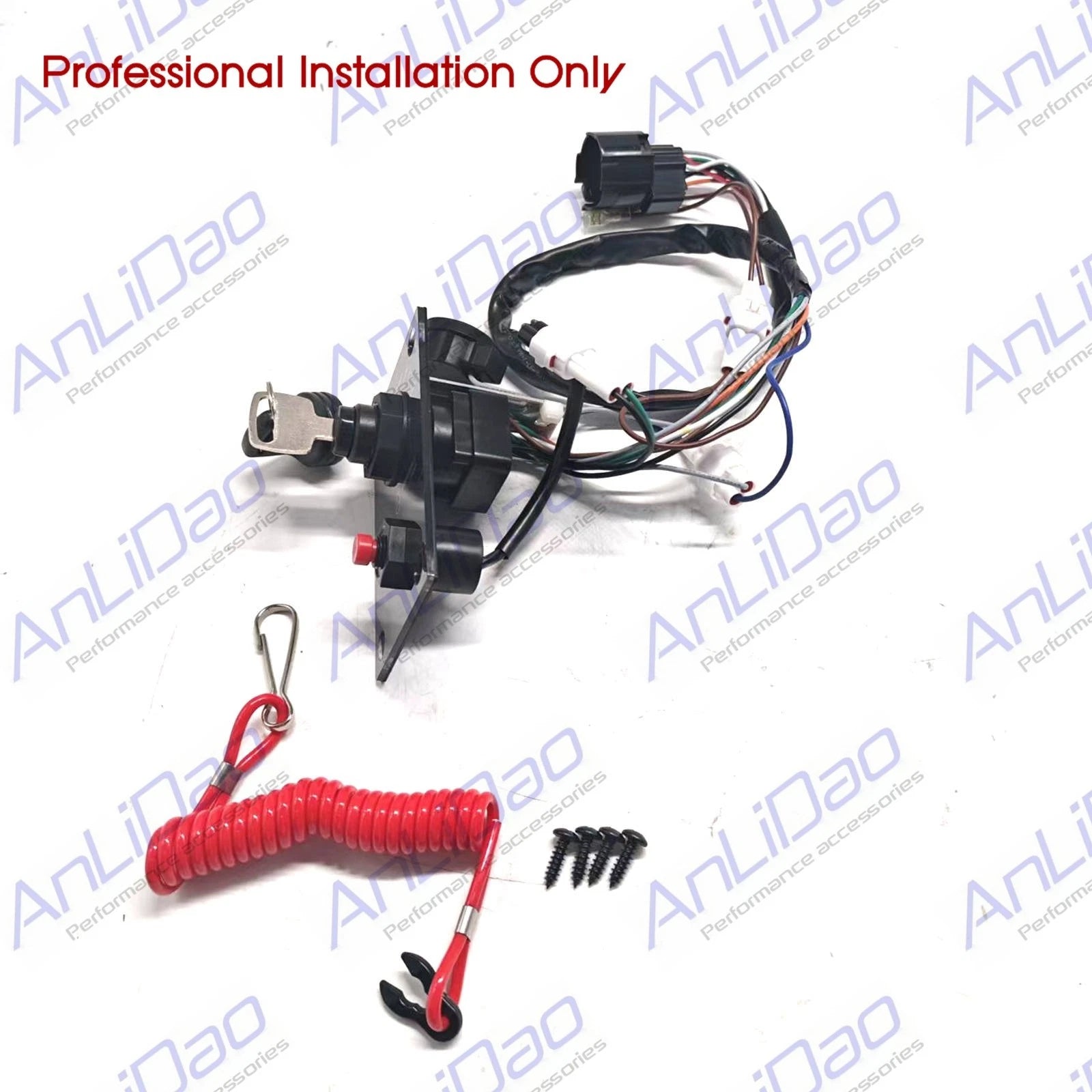 Ignition Key Switch Panel for Suzuki (37100-96J24, 37100-96J27)