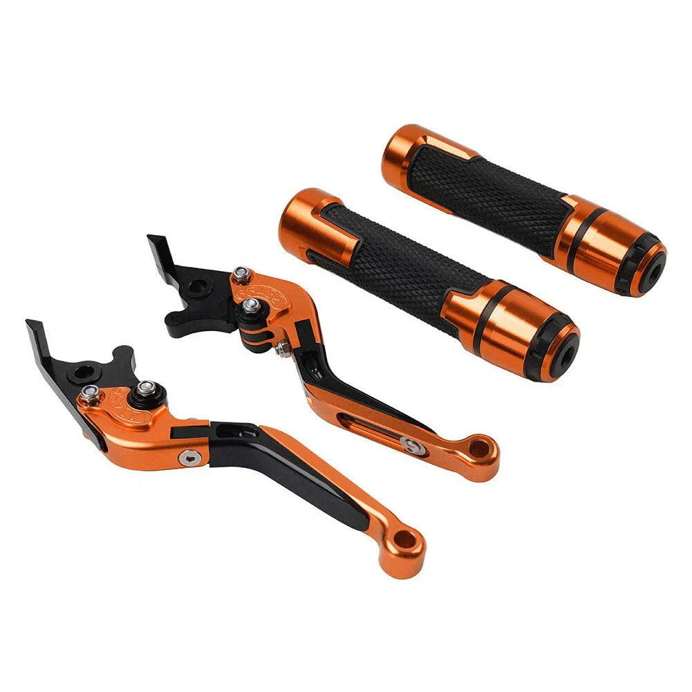 Orange Extendable Brake Clutch Lever for Honda CB599 CB600 CB919 (2000-2007)