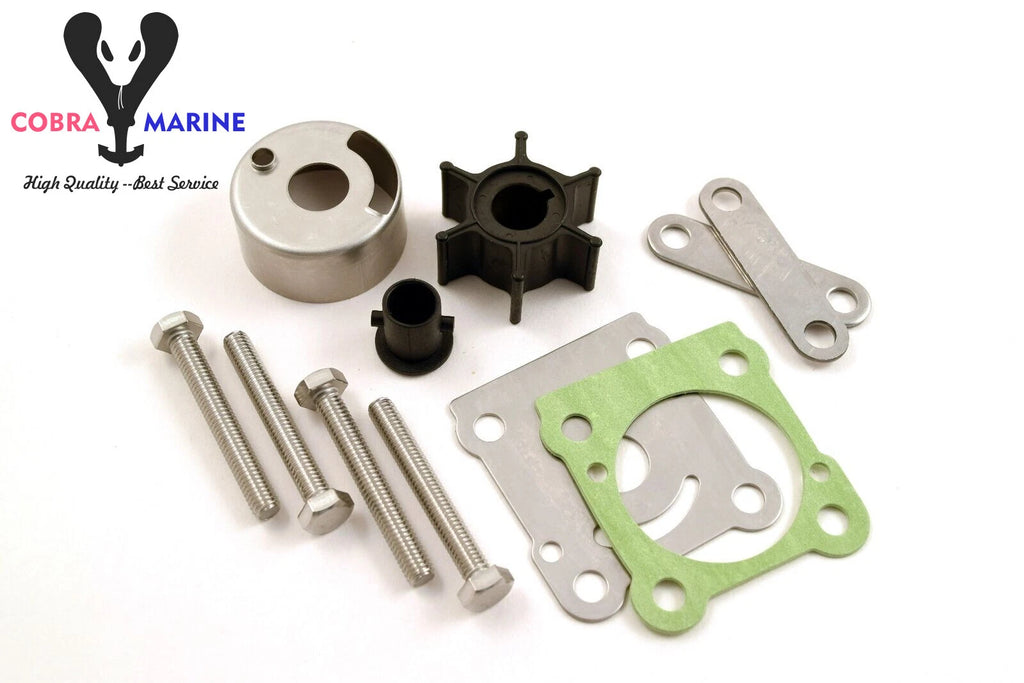 Water Pump Impeller Kit for Yamaha 6 Hp 8 Hp (6N0-W0078-A0, 6N0-W0078)