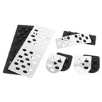 STI MT Pedals Foot Rest Pads for Subaru Legacy Outback Forester Impreza