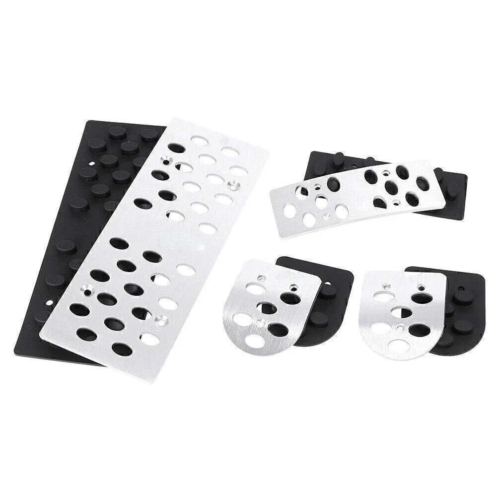 STI MT Pedals Foot Rest Pads for Subaru Legacy Outback Forester Impreza
