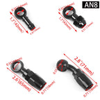 Set of 2 AN6 Swivel Fitting Adapters for Banjo 12MM/14MM Diameter