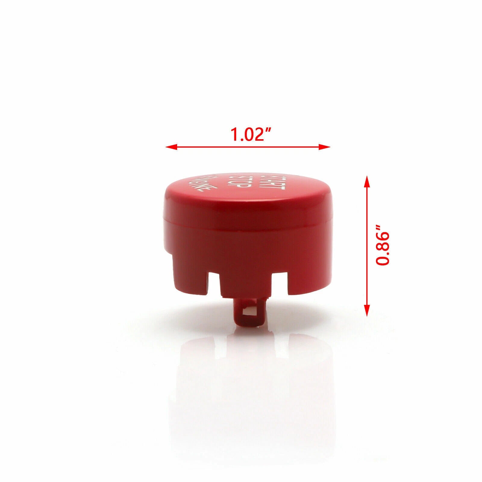 Red Engine Start Stop Push Button Cover Trim for BMW (2010-2019)