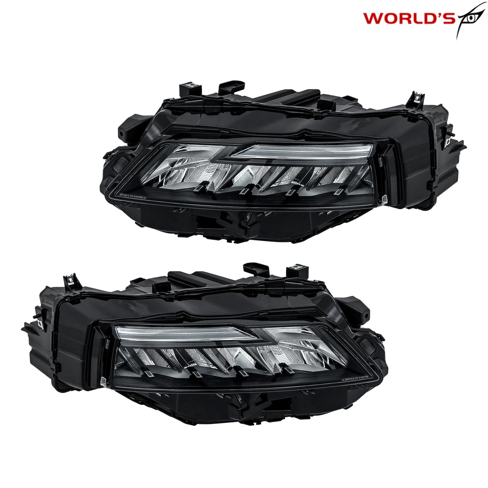 Full LED Headlight Assembly for Nissan Rogue S (2021–2023) Black