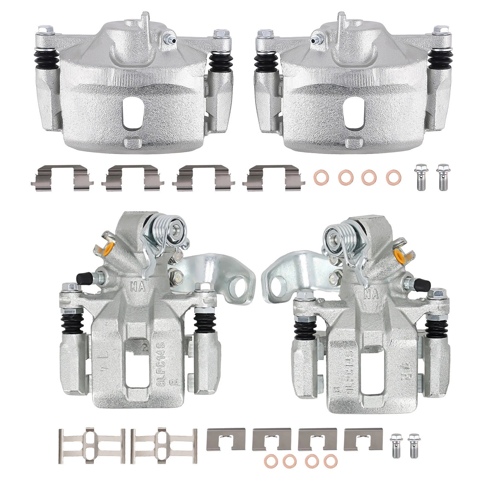 Front & Rear Brake Caliper Assembly for Honda Civic (2006–2011)