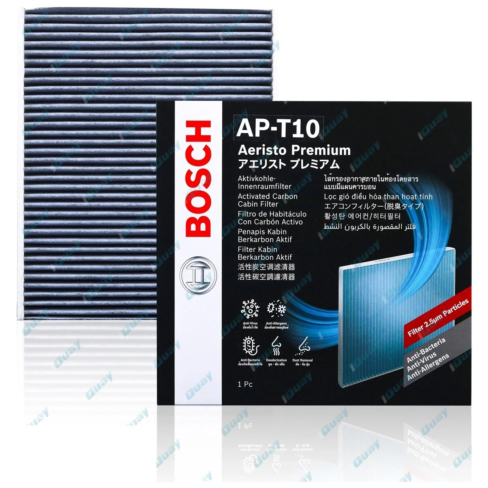 Aeristo Premium Cabin Air Filter for Toyota Hilux GUN126 GUN136 (2015-2020)