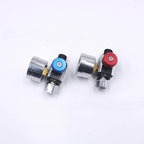 2 x Universal G1/4 Paint Spray Gun Regulator Gauge for All Vehicles